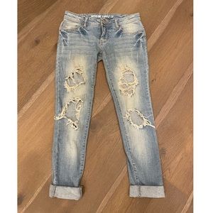 Mossimo destroyed denim jeans